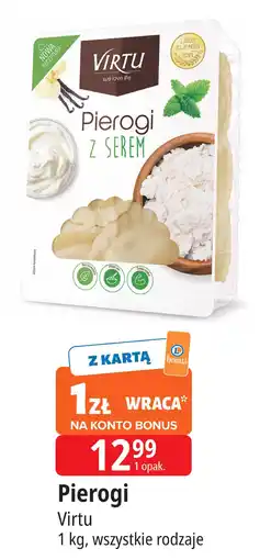 E.Leclerc Pierogi z serem Virtu oferta
