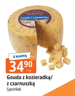E.Leclerc Ser Gouda z kozieradką/z czarnuszką Spomlek oferta
