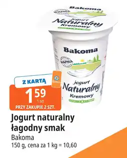 E.Leclerc Jogurt naturalny łagodny Bakoma oferta
