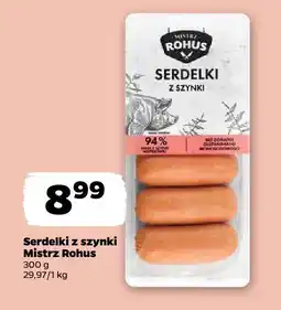 Netto Serdelki z szynki Mistrz Rohus oferta