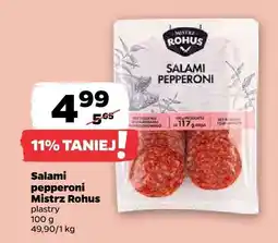 Netto Salami pepperoni Mistrz Rohus oferta