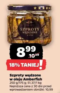 Netto Szproty wędzone w oleju Amberfish oferta