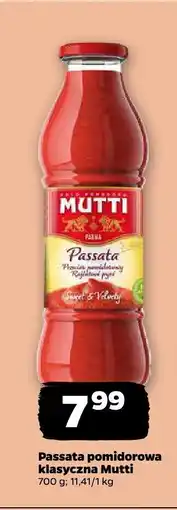 Netto Passata pomidorowa klasyczna Mutti oferta