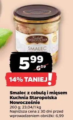 Netto Smalec z cebulą i mięsem Kuchnia Staropolska oferta
