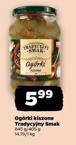 Netto Ogórki kiszone Tradycyjny Smak oferta