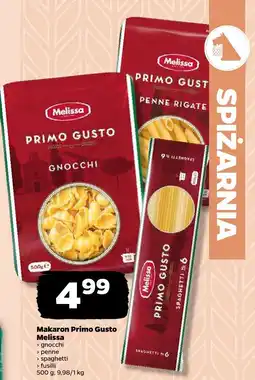 Netto Makaron Primo Gusto Melissa penne oferta