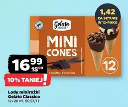 Netto Lody minirożki Gelato Classico oferta
