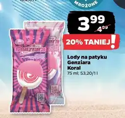 Netto Lody na patyku Geziara Koral oferta