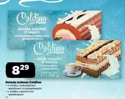Netto Rolada lodowa Coldino smak czekoladowo-waniliowo-truskawkowy oferta