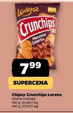 Netto Chipsy Crunchips Lorenz różne rodzaje oferta