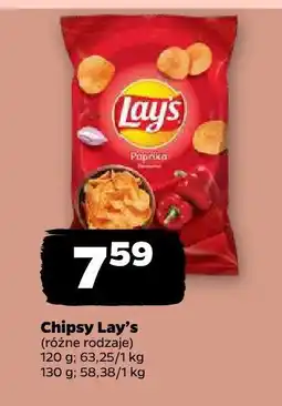 Netto Chipsy Lay's różne rodzaje oferta