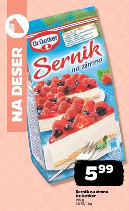 Netto Sernik na zimno Dr.Oetker oferta