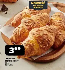 Netto Croissant szynka i ser Netto oferta