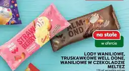 Stokrotka Lody Well Done waniliowe, truskawkowe, waniliowe w czekoladzie oferta