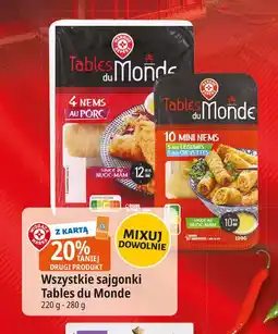 E.Leclerc Sajgonki wieprzowe z sosem Wiodąca Marka Tables Du Monde oferta