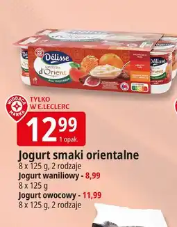 E.Leclerc Jogurt owocowy Wiodąca Marka Delisse oferta
