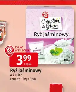 E.Leclerc Ryż jaśminowy Wiodąca Marka Comptoir De Grain oferta