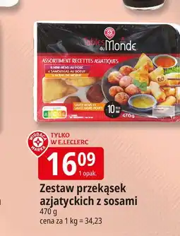 E.Leclerc Zestaw azjatyckich przekąsek Wiodąca Marka Tables Du Monde oferta