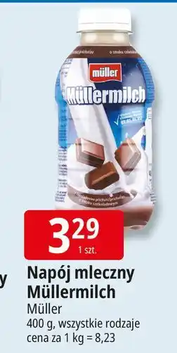 E.Leclerc Napój mleczny czekoladowy Mullermilch oferta