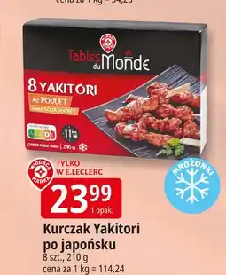 E.Leclerc Kurczak yakiori po japońsku Wiodąca Marka Tables Du Monde oferta
