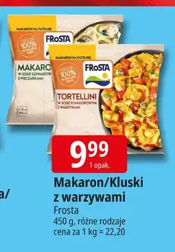 E.Leclerc Makaron w sosie szpinakowym z pieczarkami Frosta oferta