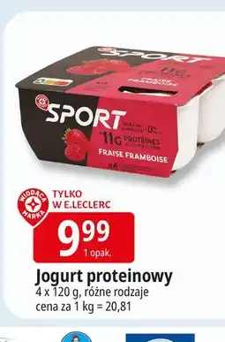 E.Leclerc Jogurt truskawkowy Wiodąca Marka oferta