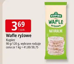 E.Leclerc Wafle ryżowe naturalne Kupiec oferta