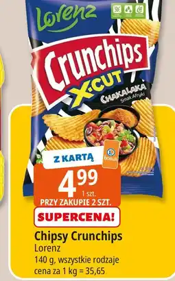 E.Leclerc Chipsy chakalaka Crunchips X-Cut oferta