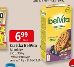 E.Leclerc Ciastka zbożowe owoce leśne Belvita oferta