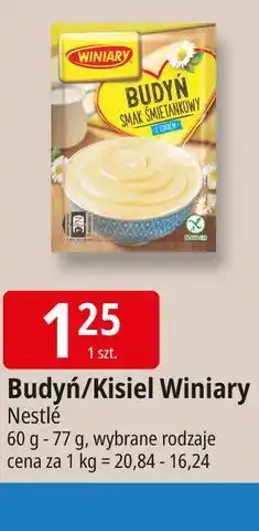 E.Leclerc Budyń śmietankowy z cukrem Winiary oferta