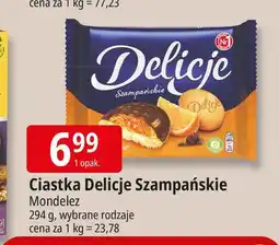 E.Leclerc Ciastka z galaretką pomarańczową Delicje Szampańskie oferta
