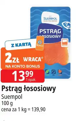 E.Leclerc Pstrąg łososiowy wędzony Suempol oferta