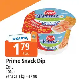 E.Leclerc Snack dip cherry pepper tomato Zott Primo oferta