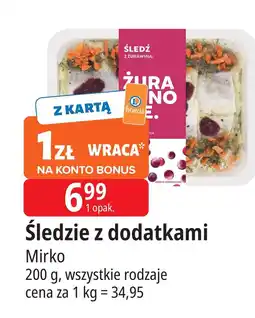 E.Leclerc Śledź z żurawiną Mirko oferta
