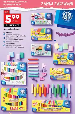 Biedronka Plastelina kwadratowa Astra oferta