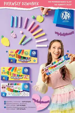 Biedronka Plastelina kwadratowa Astra oferta