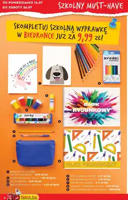 Biedronka Piórnik saszetka oferta
