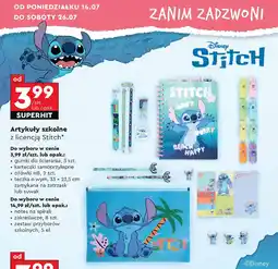 Biedronka Zestaw przyborów szkolnych stitch oferta