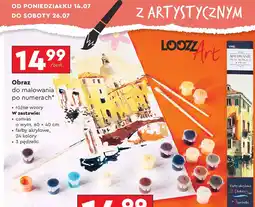 Biedronka Obraz do malowania po numerkach Loozz oferta