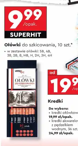Biedronka Ołówki do prac plastycznych Loozz oferta