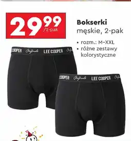 Biedronka Bokserki męskie m-xxl Lee Cooper oferta