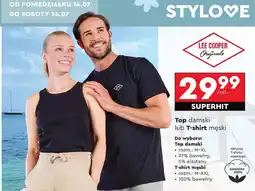 Biedronka T-shirt męski Lee Cooper oferta