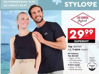 Biedronka T-shirt męski Lee Cooper oferta