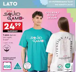 Biedronka T-shirt squid game m-xxl oferta