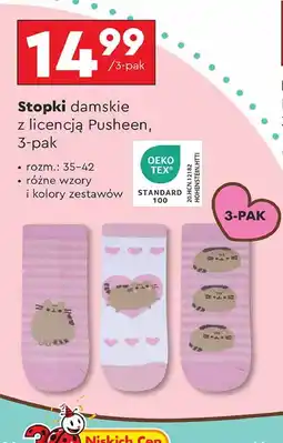 Biedronka Stopki damskie pusheen oferta