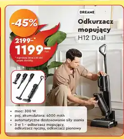 Biedronka Odkurzacz h12 Dreame oferta