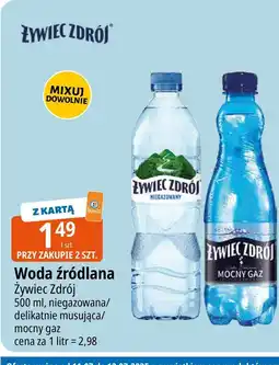 E.Leclerc Woda delikatnie musująca Żywiec Zdrój oferta