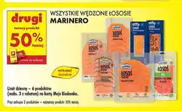 Biedronka Łosoś wędzony na zimno bio Marinero oferta