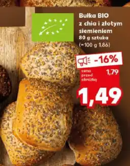 Kaufland Bułka BIO z chia i złotym siemieniem Kaufland oferta