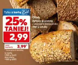 Kaufland Chleb żytnio-pszenny z ziarnami słonecznika Kaufland oferta